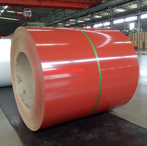 Coil Dur Galfanedig wedi'i Gorchuddio â Lliw SPCC SGCC Dx51d Gradd 0.25-1.0mm