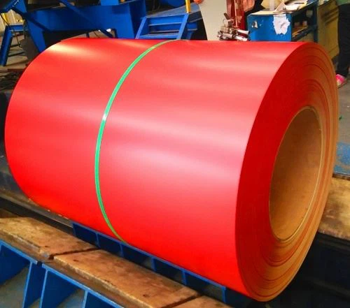 CGCC DX51D Lliw PPGI wedi'i orchuddio â lliw dur galfanedig wedi'i baratoi'n barod ar werth